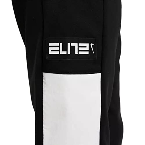 Nike Boy's Elite Pants (Big Kids) Black/Black/Black/White MD (10-12 Big Kid)