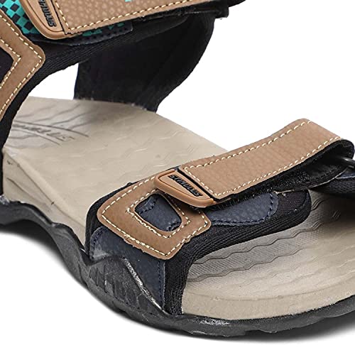 Paragon Stimulus Men/Women's Adjustable Strap with Arch Support Sandals (Beige, numeric_8)