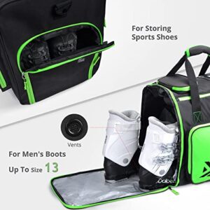 Extremus Domo 50L Ski Boot Bag,Neon Green