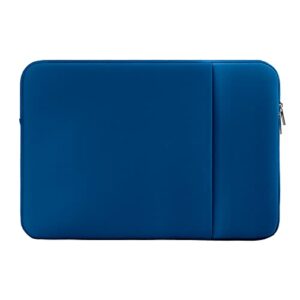 micayoung 11-11.6 inch laptop sleeve shockproof case padded computer protective cover with pocket compatible with 11.6" macbook acer asus hp stream dell samsung chromebook notebook, navy blue