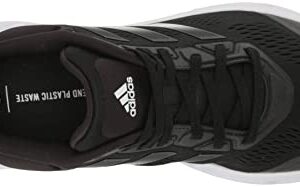 adidas Men's Questar Running Shoe, Black/White/Grey, 12