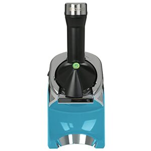 Yonanas 988TL Deluxe Vegan, Dairy-Free Frozen Fruit Soft Serve Maker, Includes 75 Recipes, 200 W, Teal