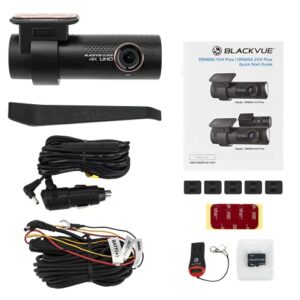 BlackVue DR900X-1CH Plus with 32GB microSD Card | 4K UHD Cloud Dashcam | Built-in Wi-Fi, GPS, Parking Mode Voltage Monitor | LTE and Mobile Hotspot via Optional LTE Module