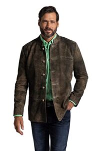 jp 1880 menswear big & tall plus size l-8xl traditional janker jacket mahogany brown 54 797079115