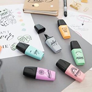 STABILO Highlighter BOSS MINI Pastellove - 6pcs - Assorted Colors