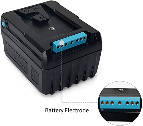 ANDYCINE Mini V-Mount Battery V-Lock 95Wh 10A Draw Batteries with Dual D-Tap & USB-A Output to Power Camcorder Camera,Compatible with BMPCC 4K,6K, Led Studio Lights(Battery Charger NOT Includ)