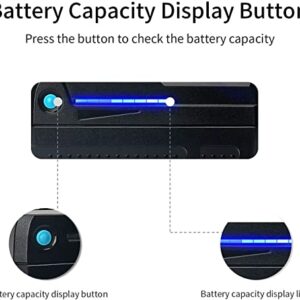 ANDYCINE Mini V-Mount Battery V-Lock 95Wh 10A Draw Batteries with Dual D-Tap & USB-A Output to Power Camcorder Camera,Compatible with BMPCC 4K,6K, Led Studio Lights(Battery Charger NOT Includ)