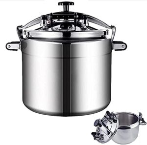 ffllas pressure cooker,50 liter large capacity explosion-proof high pressure cooking pot suitable for gas stove cooker restaurant hotel commercial,50l