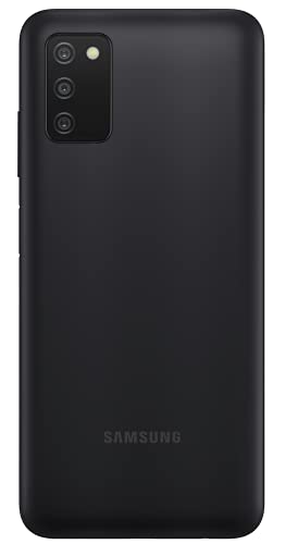SAMSUNG Galaxy A03S 4G LTE (NOT 5G) 6.5" HD+ Triple Camera 5000mAh Battery, Dual Sim GSM Unlocked Global 4G Volte (NOT VERIZON/Boost) International Model A037M/DS (Black, 64GB)