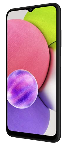 SAMSUNG Galaxy A03S 4G LTE (NOT 5G) 6.5" HD+ Triple Camera 5000mAh Battery, Dual Sim GSM Unlocked Global 4G Volte (NOT VERIZON/Boost) International Model A037M/DS (Black, 64GB)