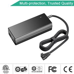 HKY 12 volt Refrigerator Power Cord compatible with Alpicool,ARB,COSTWAY,ICECO,Setpower,Rockpals,Aspenora,Ausranvik,AstroAI,Kalamera,JoyTutus Portable Refrigerator Car Fridge Freezer Cooler Ac Adapter