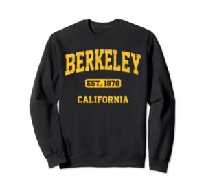 berkeley california ca vintage state athletic style sweatshirt