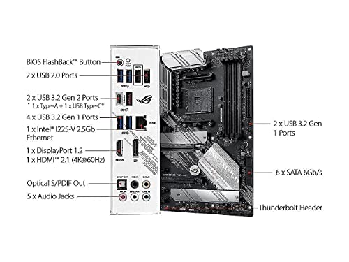 INLAND Performance 1TB PCIe Gen 4.0 SSD + Micro Center AMD Ryzen 5 5600X Desktop Processor Bundle with ASUS ROG Strix B550-A AMD AM4 Zen 3 Ryzen 5000 ATX Gaming Motherboard