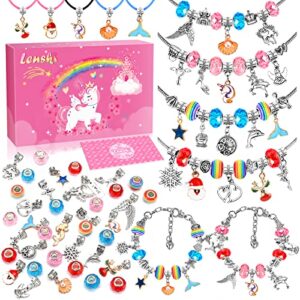 lenski gifts for girls kids, arts and crafts for kids ages 8-12, girls toys age 6-8, bracelet making kit toys gifts for girls, unicorns gifts for girls, crafts for girls ages 5-12 year old