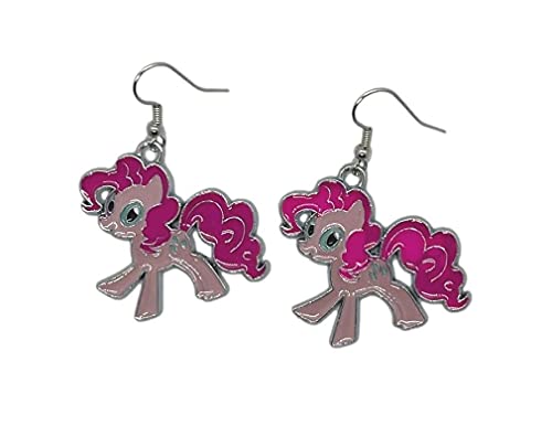 Little Pony Pinkie Pie Charm French Wire Earrings