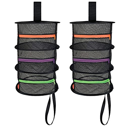 ONGROK Mesh Drying Rack, 3 Tier, Set of 2, Hanging Herb Drying Net, Plant Dryer Tent