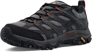merrell men's j035843w moab 3 wp waterproof hiking shoe, beluga, 12 w