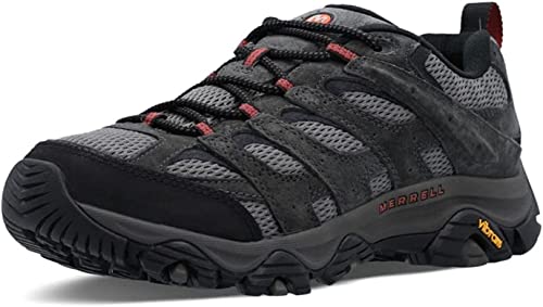 Merrell Men's J035843W Moab 3 WP Waterproof Hiking Shoe, Beluga, 12 W