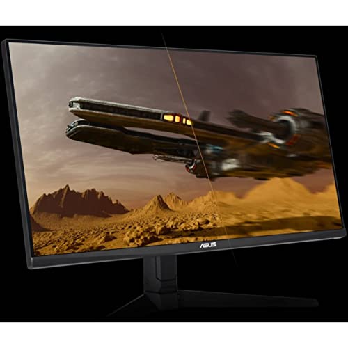 ASUS TUF Gaming 28” 4K 144HZ DSC HDMI 2.1 Gaming Monitor (VG28UQL1A) - UHD (3840 x 2160), Fast IPS, 1ms, Extreme Low Motion Blur Sync, G-SYNC Compatible, FreeSync Premium, Eye Care, DCI-P3 90%,BLACK