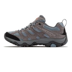 merrell moab 3 shoes for women - breathable leather, mesh upper, and classic lace-up closure shoes altitude 9 m