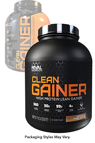 Rivalus Nutrition Clean Gainer - Chocolate Peanut Butter, 5lbs