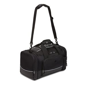 SwissGear Apex Duffle Bag for Travel and Gym with Bungee-Cord System