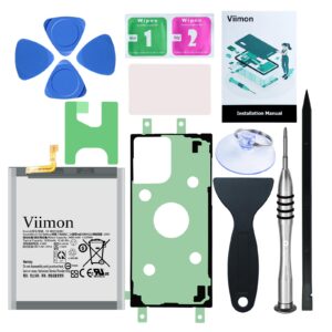 viimon note 10 battery replacement kits (new upgraded) for samsung galaxy note 10 sm-n970u all models with adhesive and repair tool kits