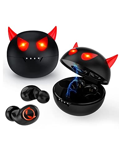 Instiwitt Wireless Earbuds for Kids Cute Cartoon Bluetooth in Ear Headphones Stereo Sound Earphones Built-in Dual Mic Noise Reduction Touch Control 30Hrs Playtime IPX5 Waterproof Headset for Sports