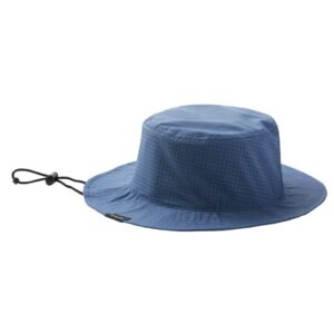 HUK Men's Standard Performace Bucket Fishing Hat UPF 30+ Sun Protection, Titanium Blue, One Size