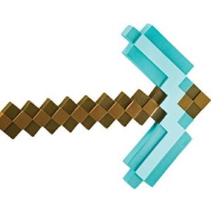 Minecraft Costume Sword and Pickaxe Combo, Official Minecraft Costume Accessory Set for Kids