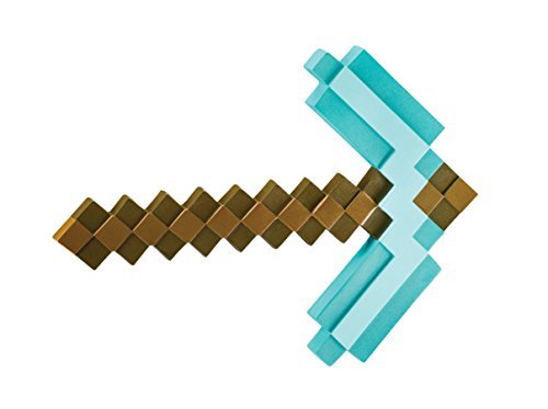 Minecraft Costume Sword and Pickaxe Combo, Official Minecraft Costume Accessory Set for Kids