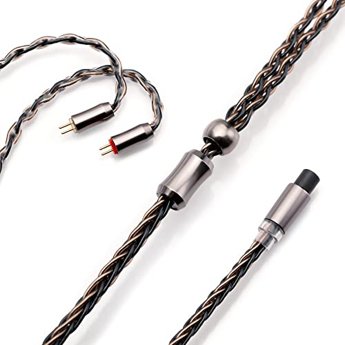 HiFiGo Kinera Leyding 5N OFC Alloy Copper 8 Core Silver-Plated Hybrid Cable