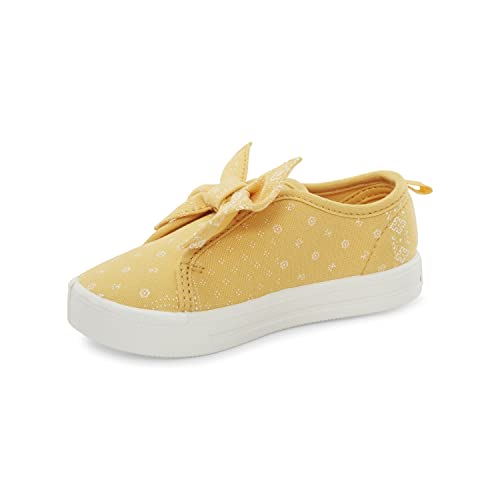 OshKosh B'Gosh Girls Dahlia Slip On Shoe, Yellow, 12 Little Kid