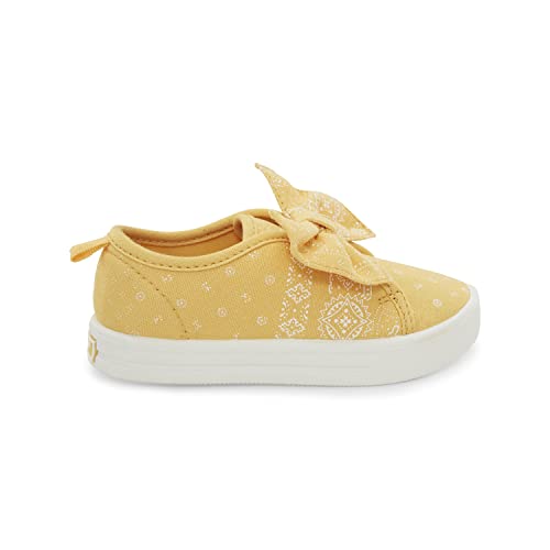 OshKosh B'Gosh Girls Dahlia Slip On Shoe, Yellow, 12 Little Kid