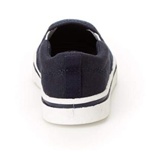 OshKosh B'Gosh Boy's Austin Slip On Shoe, New Navy, 10 Toddler