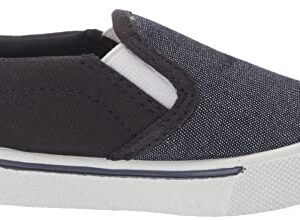 OshKosh B'Gosh Boy's Austin Slip On Shoe, New Navy, 10 Toddler