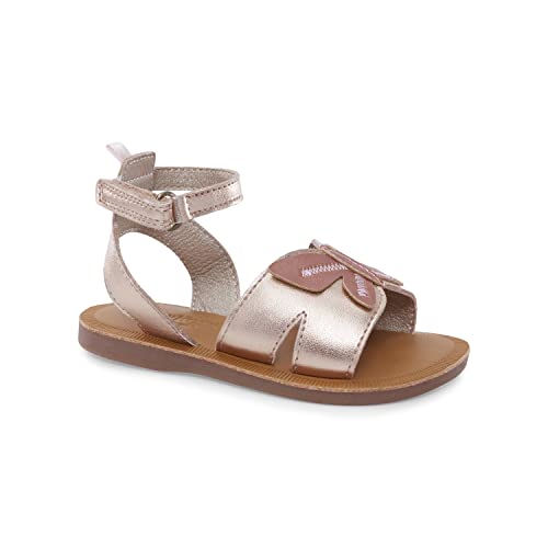 OshKosh B'Gosh girls Os22k05b Sandal, Rose Gold, 12 Little Kid US