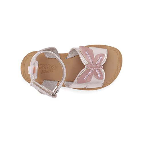 OshKosh B'Gosh girls Os22k05b Sandal, Rose Gold, 12 Little Kid US