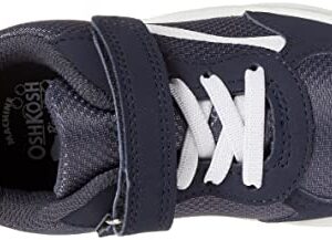 OshKosh B'Gosh Boy's Retra-W Athletic Sneaker, Navy, 4 Toddler