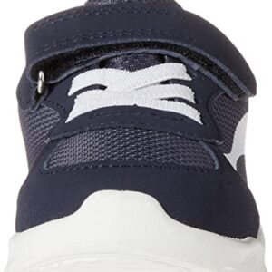 OshKosh B'Gosh Boy's Retra-W Athletic Sneaker, Navy, 4 Toddler