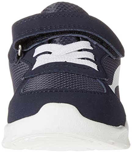 OshKosh B'Gosh Boy's Retra-W Athletic Sneaker, Navy, 4 Toddler