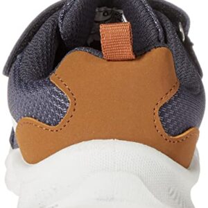 OshKosh B'Gosh Boy's Retra-W Athletic Sneaker, Navy, 4 Toddler