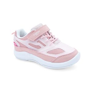 oshkosh b'gosh girls carson sneaker, light pink, 4 toddler