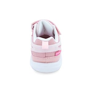 OshKosh B'Gosh Girls Carson Sneaker, Light Pink, 4 Toddler