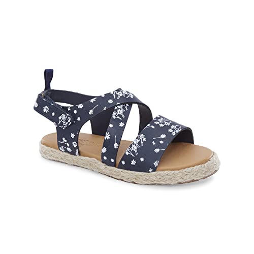 OshKosh B'Gosh girls Os22g04b Sandal, Navy, 5 Toddler US