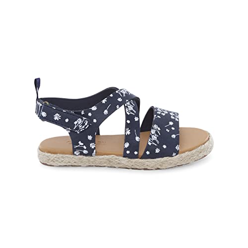 OshKosh B'Gosh girls Os22g04b Sandal, Navy, 5 Toddler US