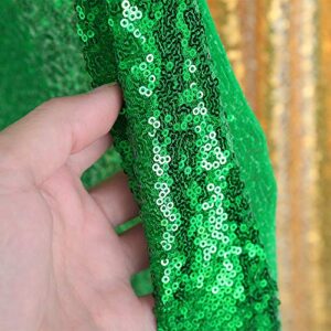 Christmas Backdrop 2 Panels 2ftx8ft Sequin Backdrop Curtain for Holiday Sparkly Emerald Green Curtain Green Sequin Backdrop Curtain