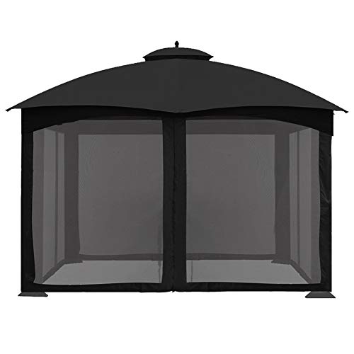 CoastShade Universal Replacement Canopy Mosquito Netting Screen Sidewalls Only for 10' x 12' Gazebo Canopy