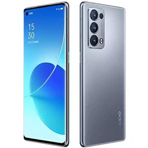 Oppo Reno 6 Pro 5G Dual CPH2247 256GB 12GB RAM Factory Unlocked (GSM Only | No CDMA - not Compatible with Verizon/Sprint) International Version - Lunar Gray