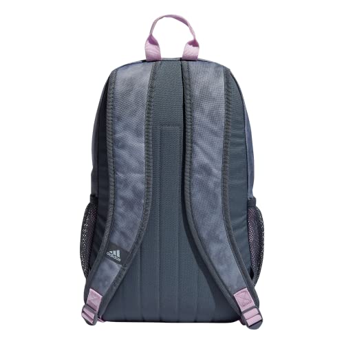 adidas Creator 2 Backpack, Stone Wash Grey/Bliss Lilac Purple/Almost Blue, One Size